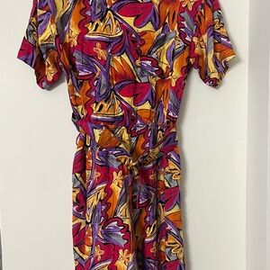Vintage Great Gear Clothing Co Size M Romper Made In Thailand